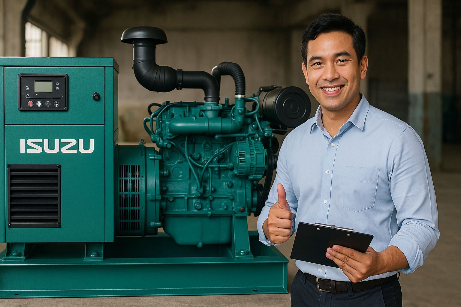 Jual Genset Isuzu