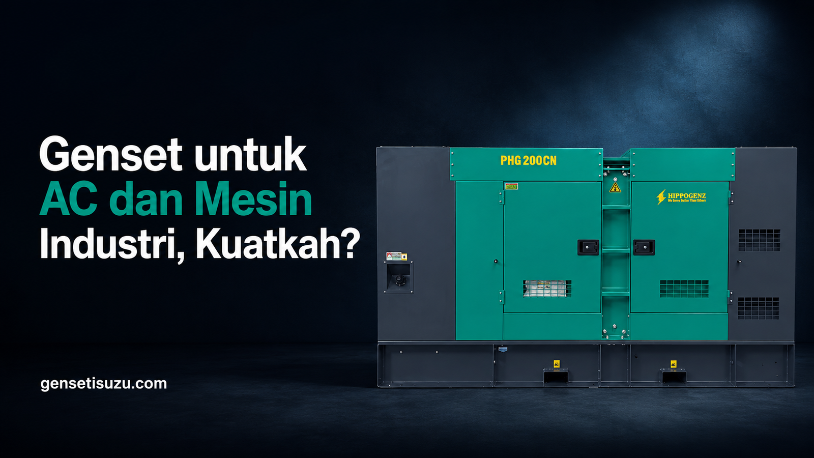 Genset untuk AC dan Mesin Industri, Kuatkah