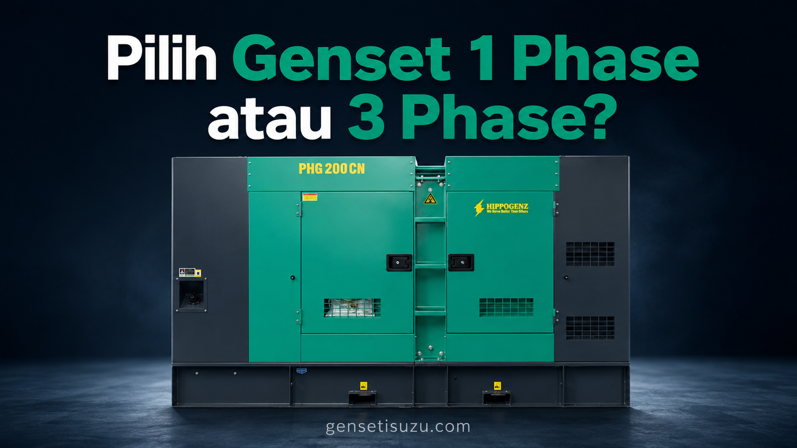 Pilih Genset 1 Phase atau 3 Phase?